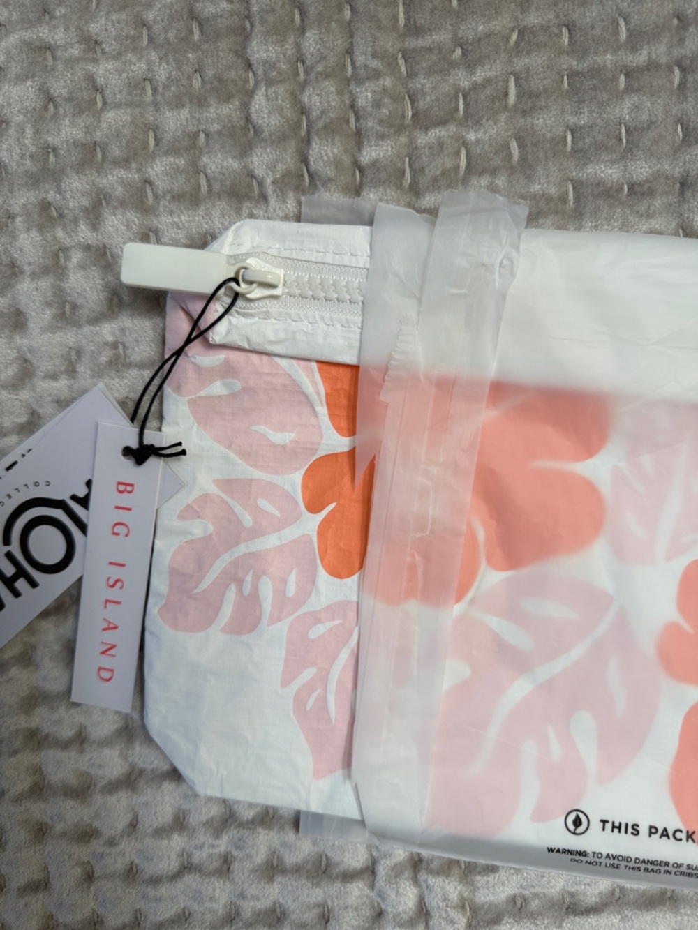 NWT Aloha Big island Hibicus Small Pouch - Picture 7 of 10